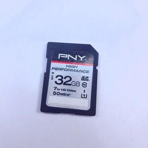 PNY High Performance 32GB SDHC Class 10 UHS-I Memory Card 32 Gb